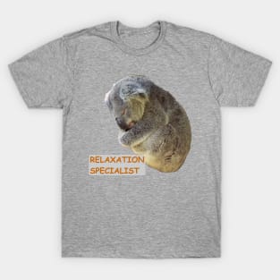 Koala Relaxation Specialist T-Shirt